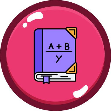 kitap simgesi vektör illüstrasyonu