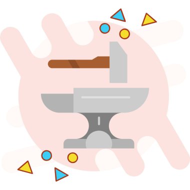 Lavabo musluğu ikonu. Web için banyo tap vektör simgelerinin özet çizimi