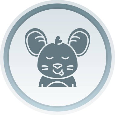 hayvan simgesi vektör illüstrasyonu