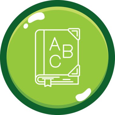 Bir b eksikliği simgesinin vektör çizimi