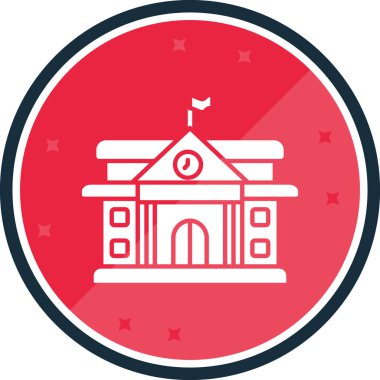 Modern eğitim ikonunun vektör illüstrasyonu