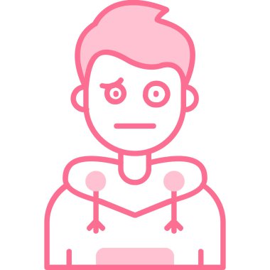 Cadılar Bayramı. Web simgesi basit illüstrasyon