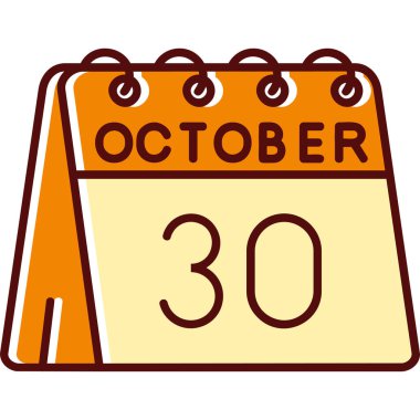 Ekim 20 simge tasarımı, vektör illüstrasyonu