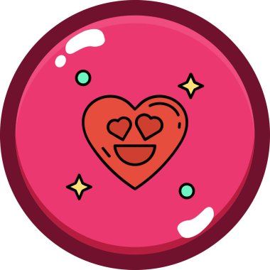 Vektör Kalp Simgesi illüstrasyonu