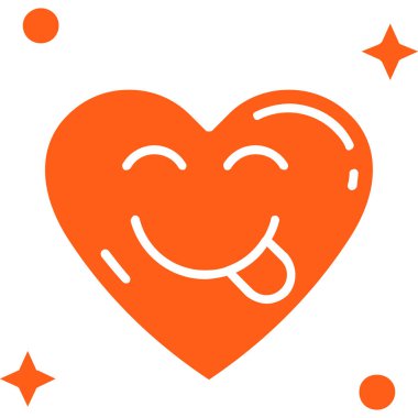 Mutlu Sevgililer günü simgesi