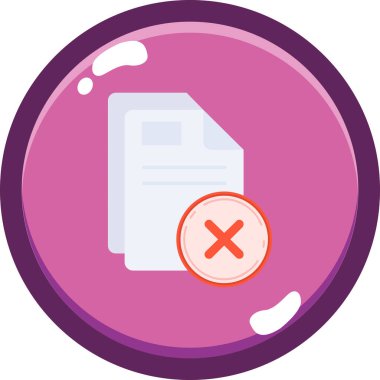 dosya belgesi vektör illüstrasyonu