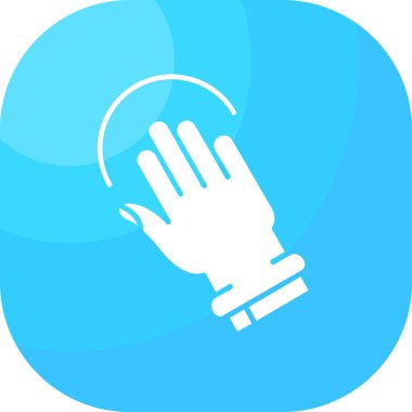 El ele tutuşma simgesi, vektör illüstrasyonu