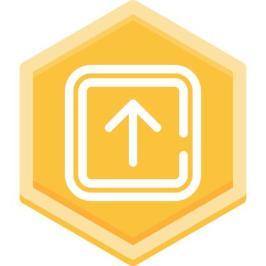 Yön. Vektör simgesi. Basit tasarım