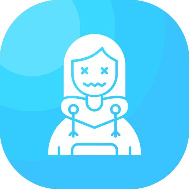 Beyaz arkaplanda cadılar bayramı ikonu izole edildi. Cadılar bayramı partin kutlu olsun. Renkli taslak konsepti. vektör.