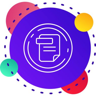 Beyaz arka planda izole edilmiş renkli kumarhane çipleri ve dolar sembolü. Kumar. Soyut çember şekilleri şekillendirir. vektör illüstrasyonu