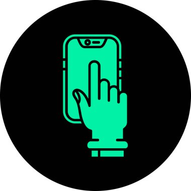 seo modern simgesinin vektör illüstrasyonu