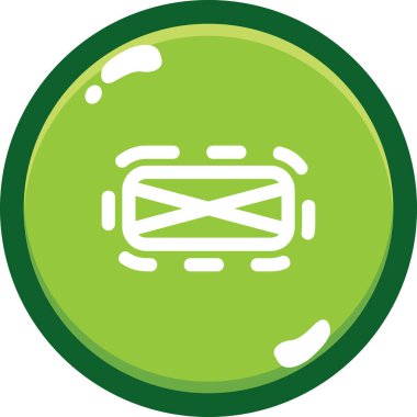 Modern b 'nin vektör illüstrasyonu eksik simgesi