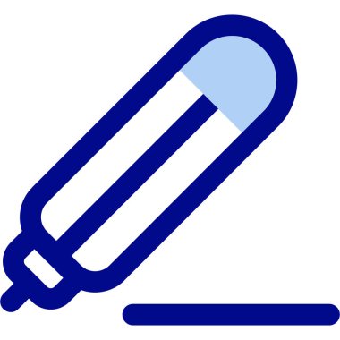 termometre vektör resimleme simgesi