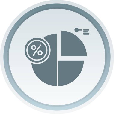 İş ve finans simgesinin vektör illüstrasyonu