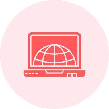 bilgisayar vektör simgesi modern illüstrasyon