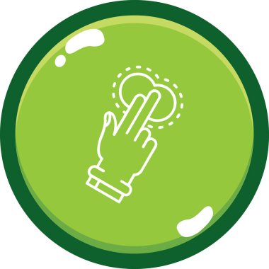 Bowling topu kutsal kişilerin resmi, vektör çizim