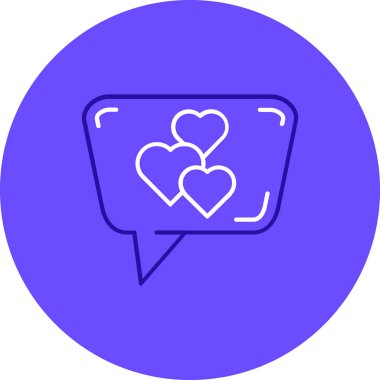 konuşma kabarcığı vektör çizimi