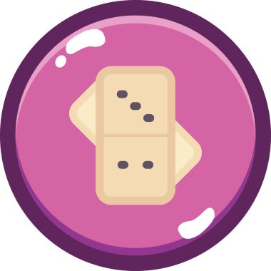 Çikolatalı pasta simgesi, beyaz arkaplanda izole edilmiş vektör illüstrasyonu