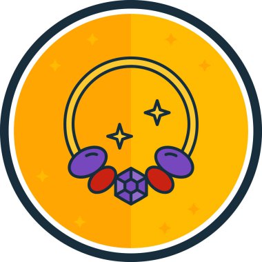 Modern simgenin vektör illüstrasyonu