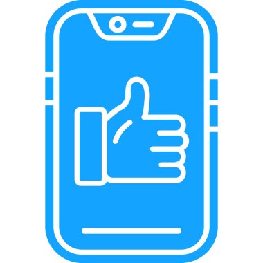 Smartphone Simgesi, vektör illüstrasyonu