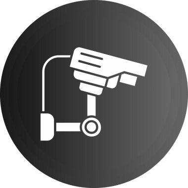 Kamera ikon vektörü. düz çizim beyaz arkaplanda izole edildi.