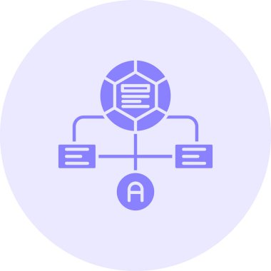 Modern b 'nin vektör illüstrasyonu eksik simgesi