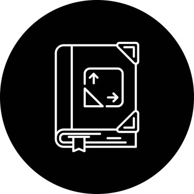 Dosya simgesinin vektör illüstrasyonu