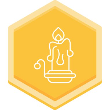 Mum. Web simgesi basit illüstrasyon