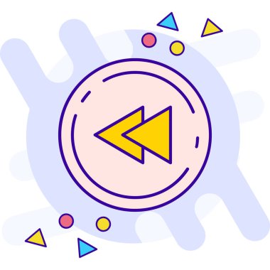 Müzik simgesinin vektör illüstrasyonu