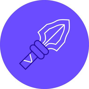 Şemsiye. Web simgesi basit illüstrasyon