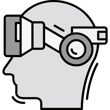 sanal gerçeklik vr simgesi