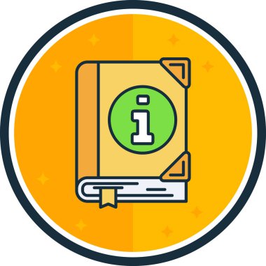 Belge. Web simgesi basit illüstrasyon