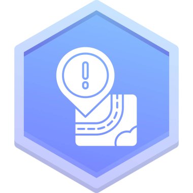 Modern bir simgenin vektör illüstrasyonu