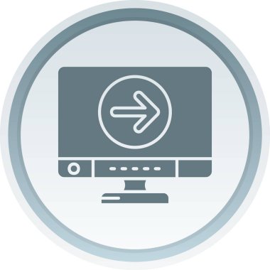 Web simgesi vektör illüstrasyonu