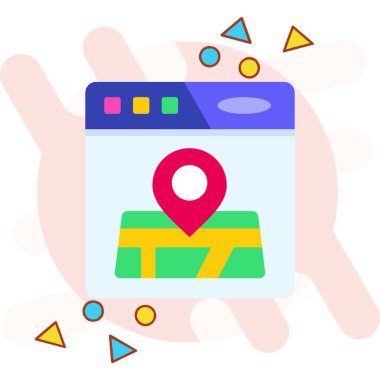 gps harita konumu simgesi