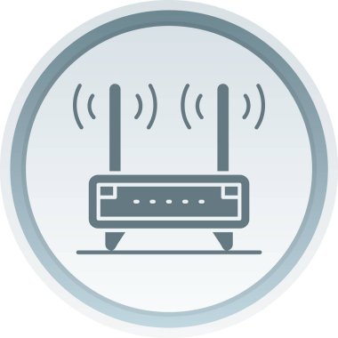 Yönlendirici simgesi, vektör illüstrasyonu