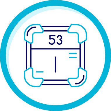 Modern b 'nin vektör illüstrasyonu eksik simgesi