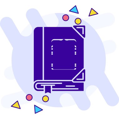 Beyaz arkaplanda izole edilmiş bir dron simgesi olan renk çizgisi akıllı saati. Kablosuz sembollü akıllı kameralı kuadrokopter. gradyan rastgele dinamik şekiller.