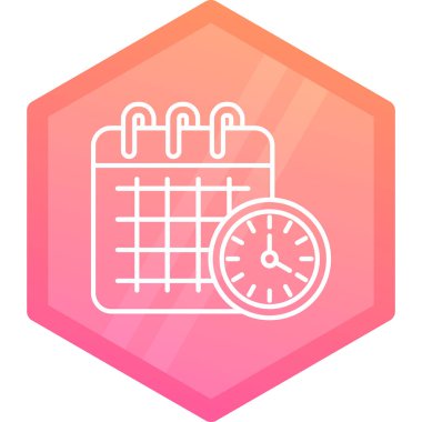 Takvim web simge vektör çizim