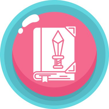 Lamba. Web simgesi basit illüstrasyon