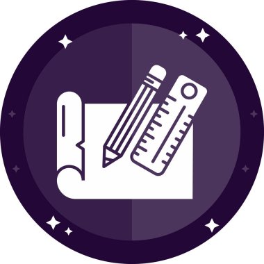 kalem simgesi vektör illüstrasyonu