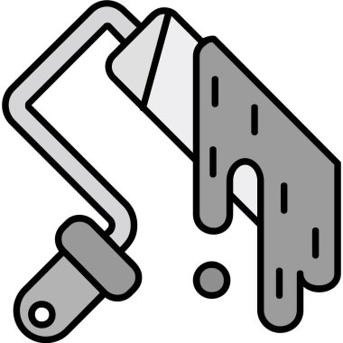 kesme testeresi simgesi, vektör illüstrasyonu