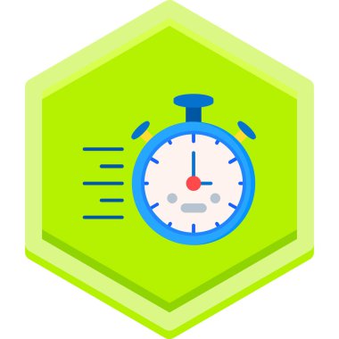 saat vektör simgesi modern basit illüstrasyon