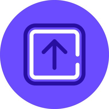 Modern simgenin vektör illüstrasyonu