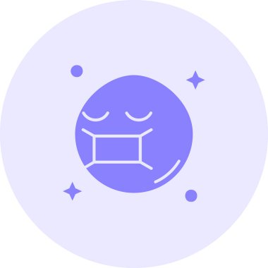 Modern simgenin vektör illüstrasyonu