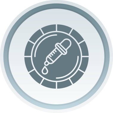 Dolgu simgesi vektör illüstrasyonu