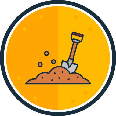 inşaat simgesi vektör illüstrasyonu