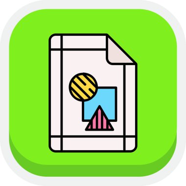 bayrak vektör çizgisi simgeleri