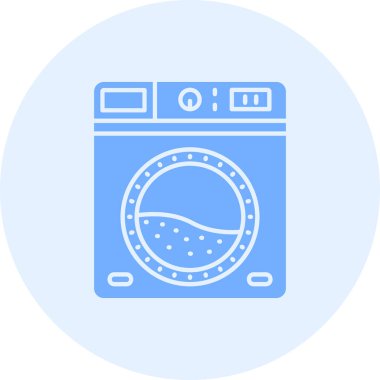 Çamaşır makinesi. Basit tasarım