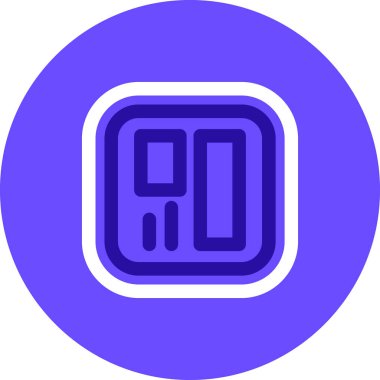 seo modern simgesinin vektör illüstrasyonu